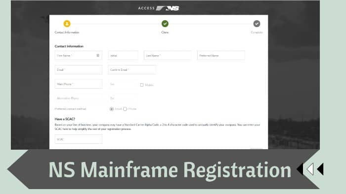 ns mainframe login