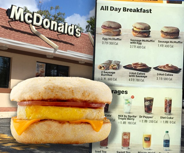 number 2 breakfast mcdonalds