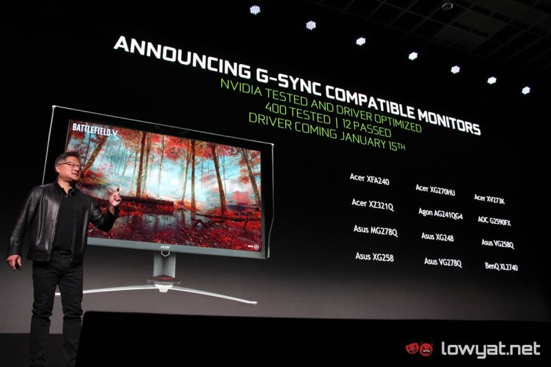 nvidia g sync compatible freesync monitors