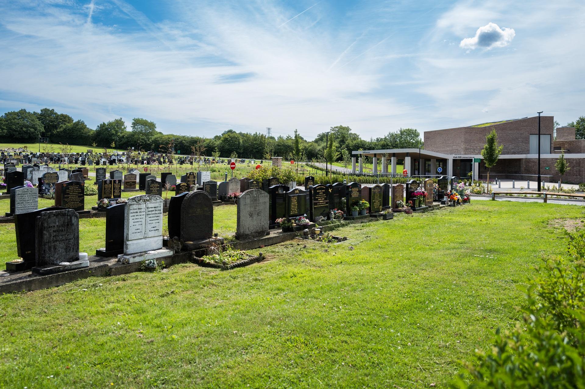 oak hill lawn cemetery and crematorium