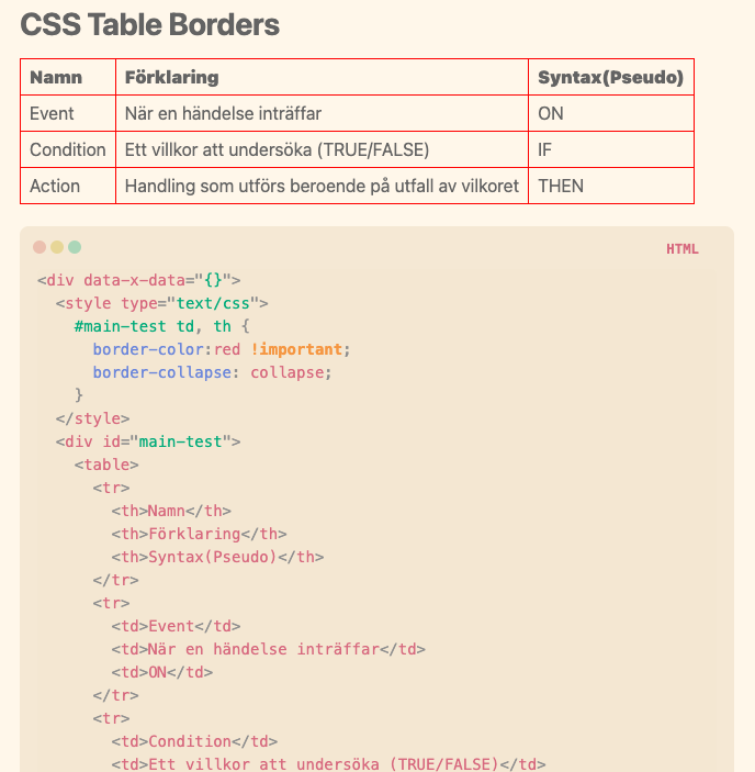 obsidian html table