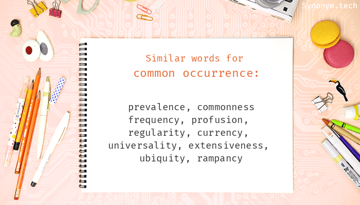 occurrence synonym