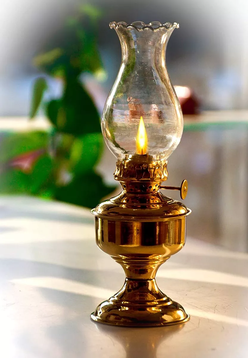 oil lamp vintage antique