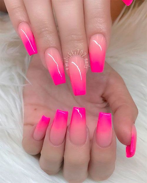 ombre nails for summer