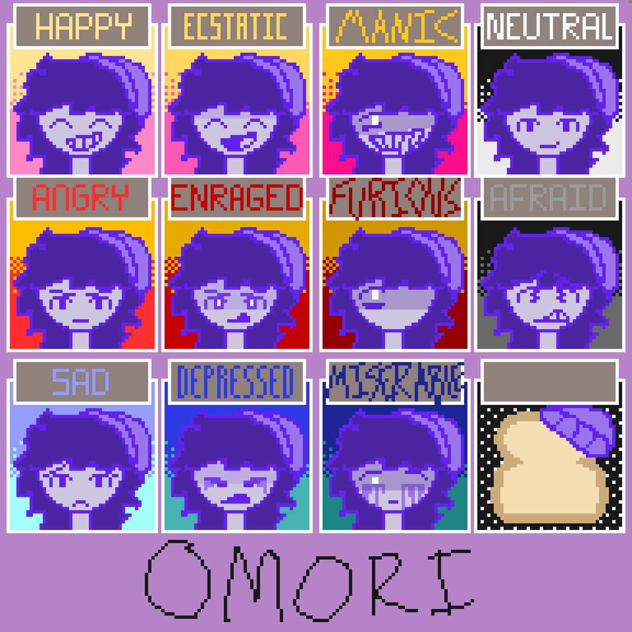 omori emotion chart