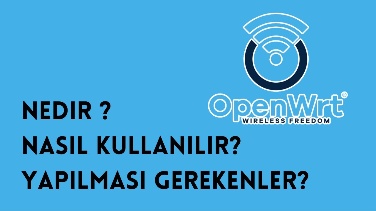 openwrt nedir