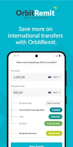 orbit remit exchange rate