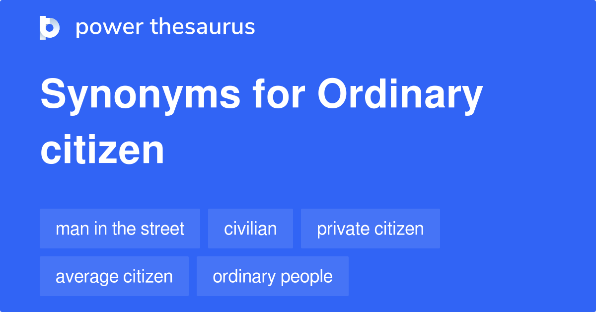 ordinary synonym