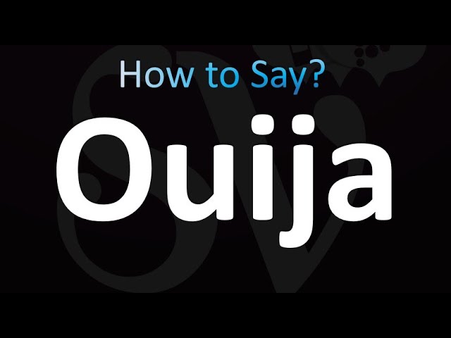 ouija pronounce