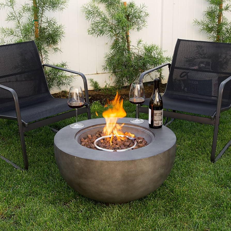 outdoor lp gas fire pit