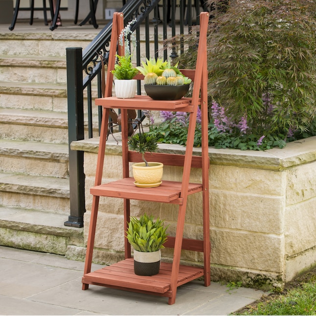 outdoor plant stands lowes