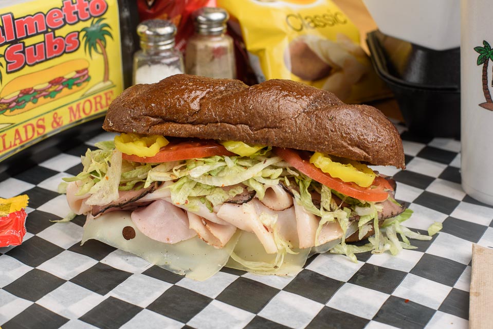 palmetto subs west evans street