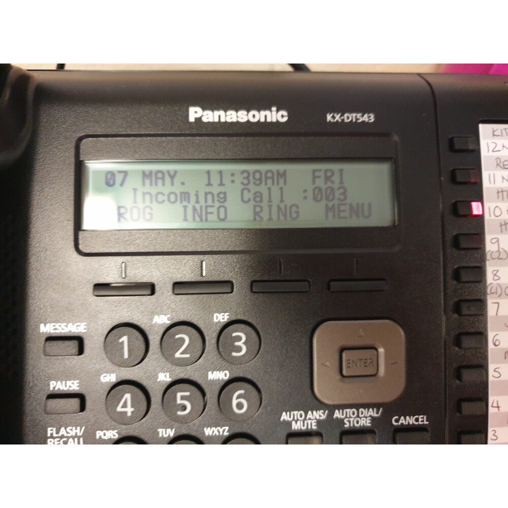 panasonic kx-dt543 manual