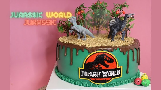 pasteles de jurassic park