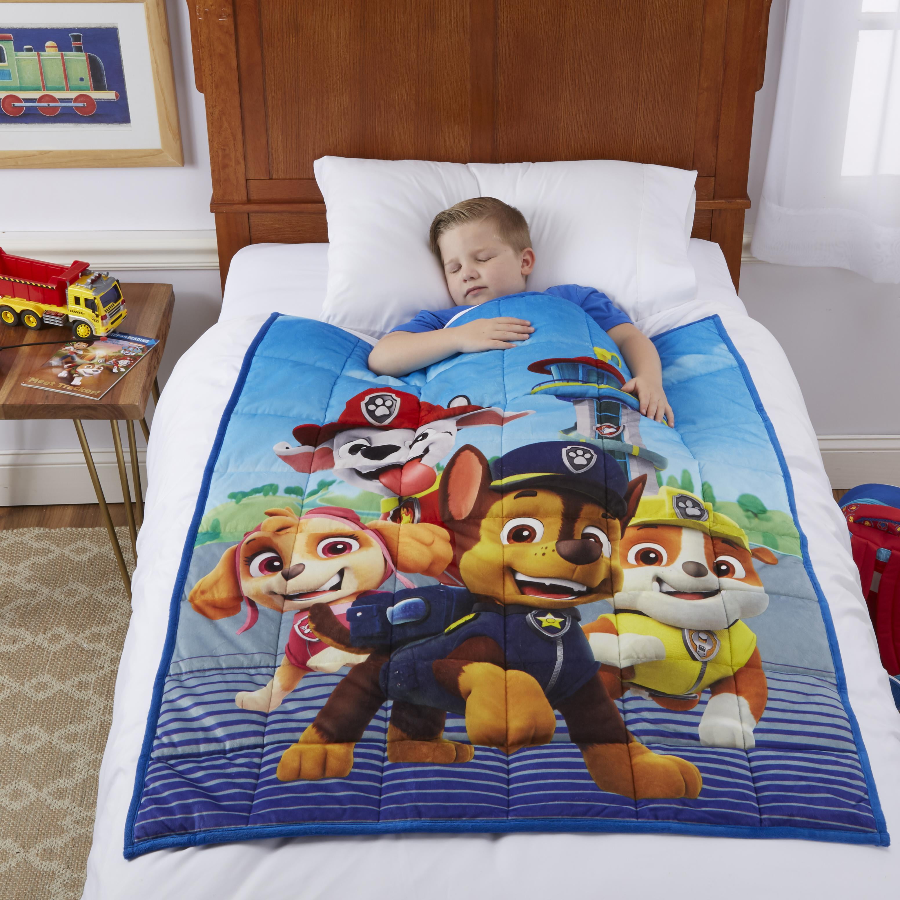 paw patrol weighted blanket