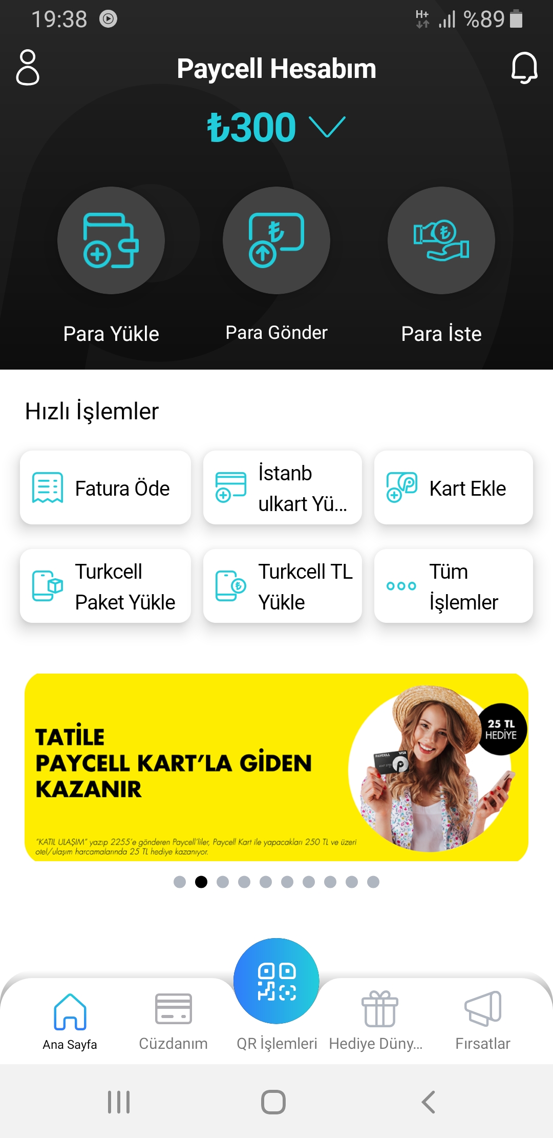 paycell hazır limit nasıl çekilir