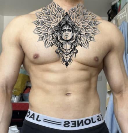 pecs tattoo