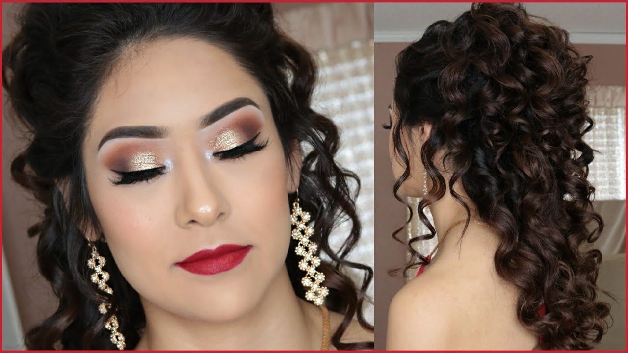 peinado y maquillaje para fiesta