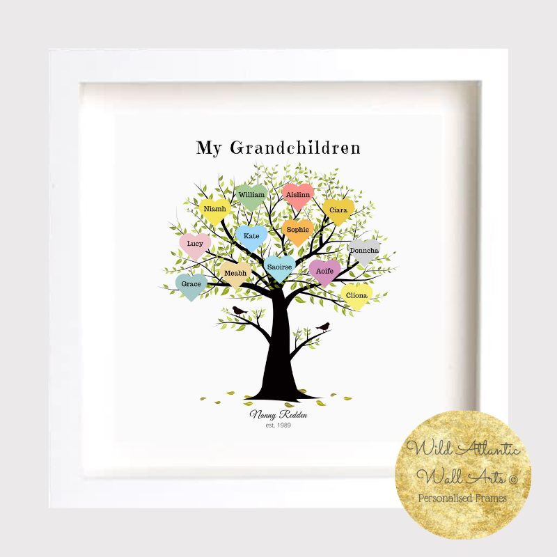 personalised family tree gifts