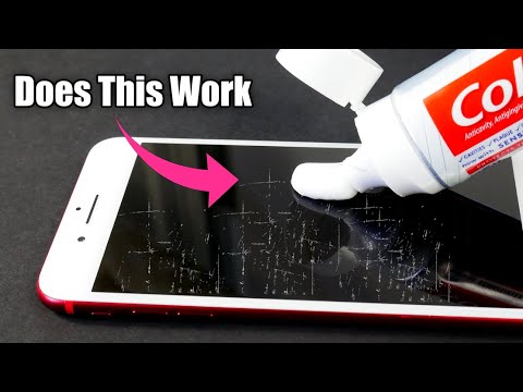 phone screen scratch repair