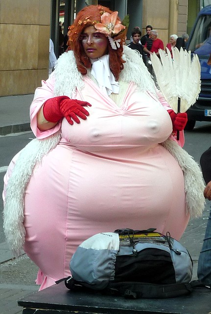 photo of fat lady