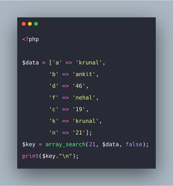 php array_push with key