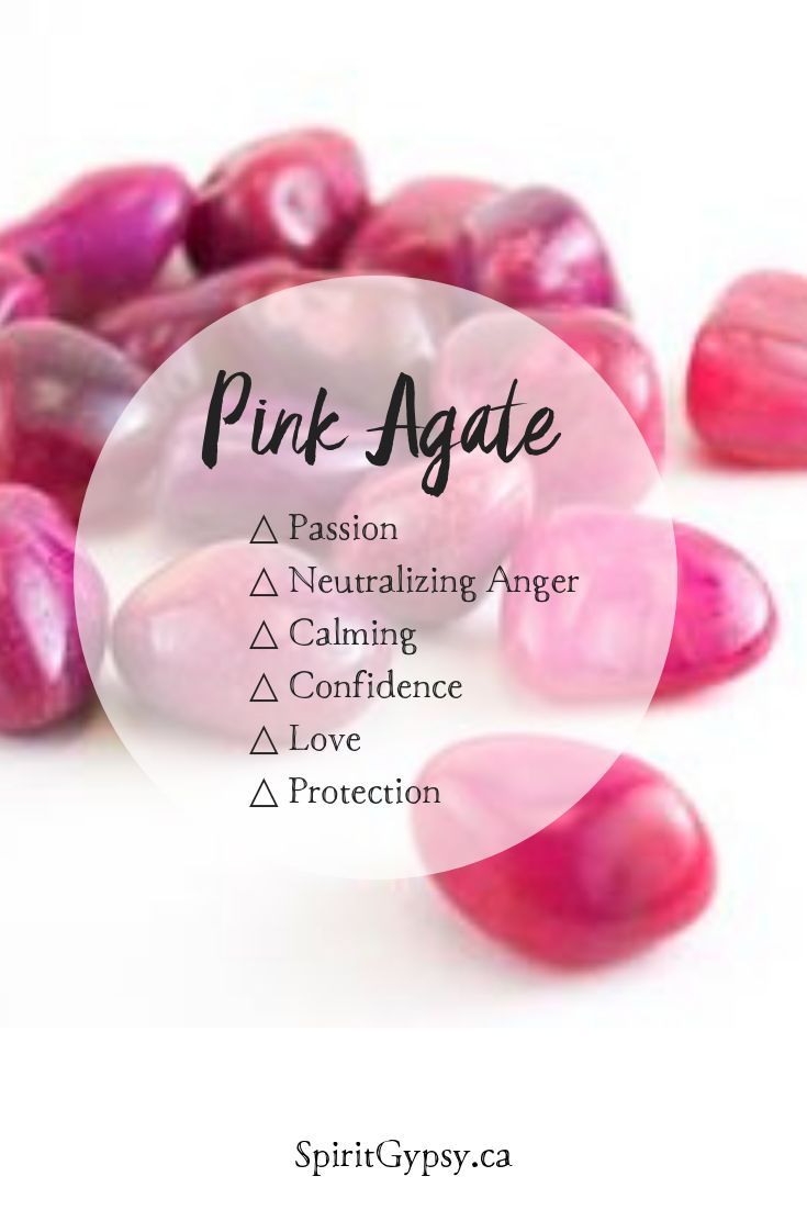 pink agate crystal meaning