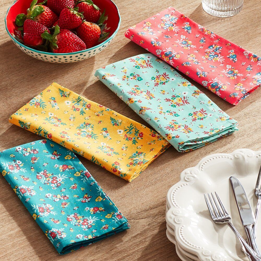 pioneer woman cloth napkins