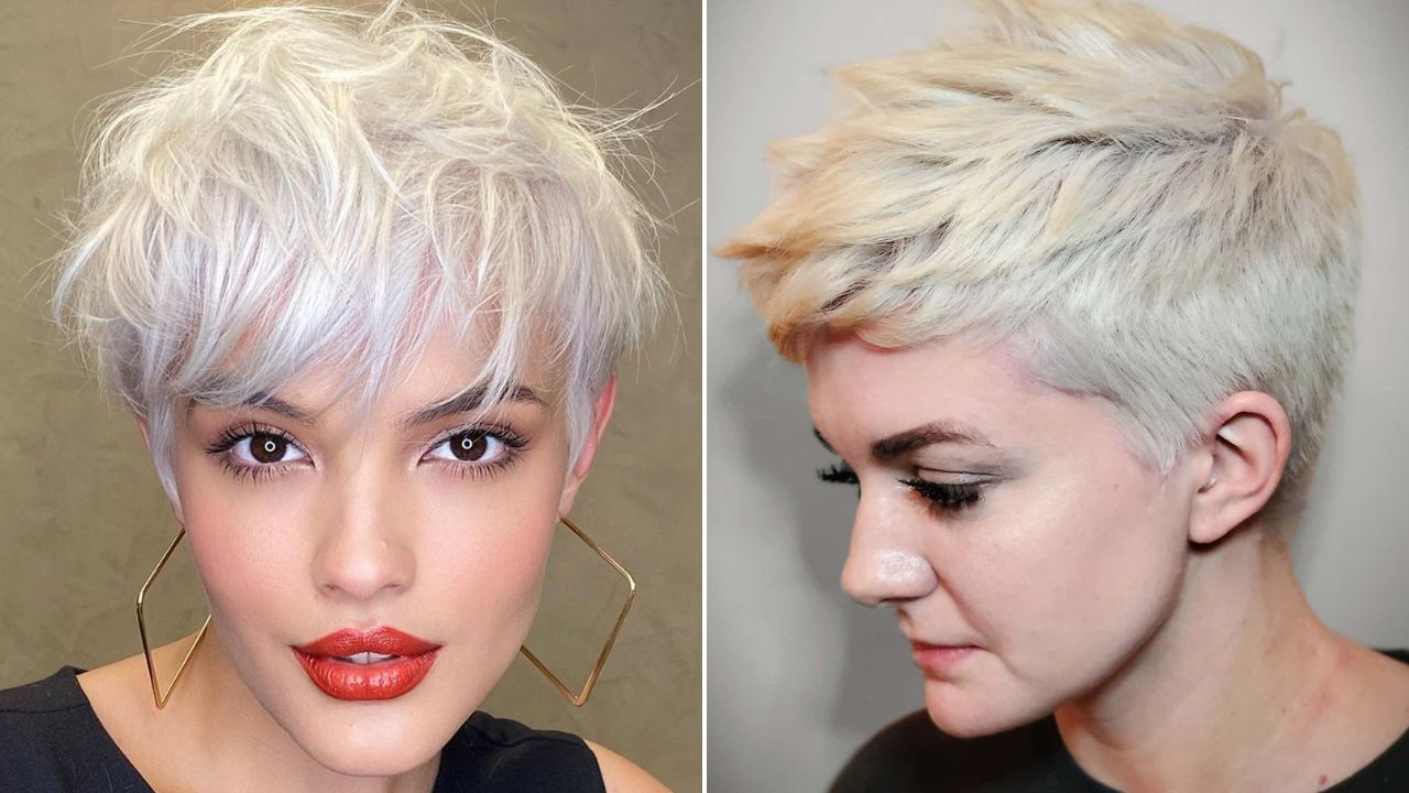 pixie blonde haircuts