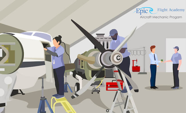 plane mechanic salary