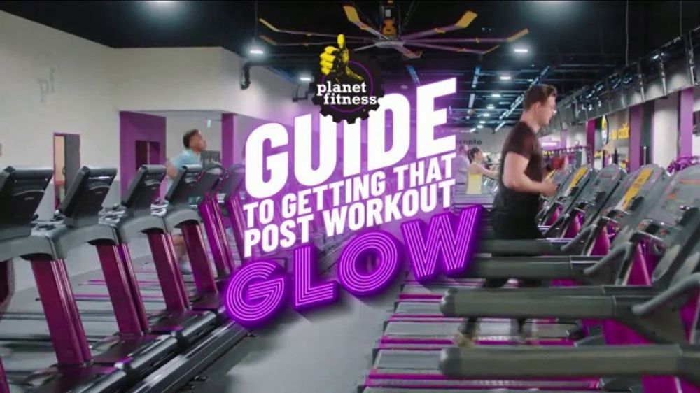 planet fitness glow commercial