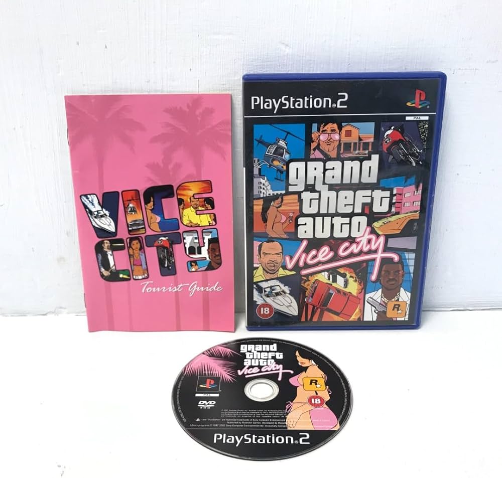 playstation 2 grand theft auto vice city