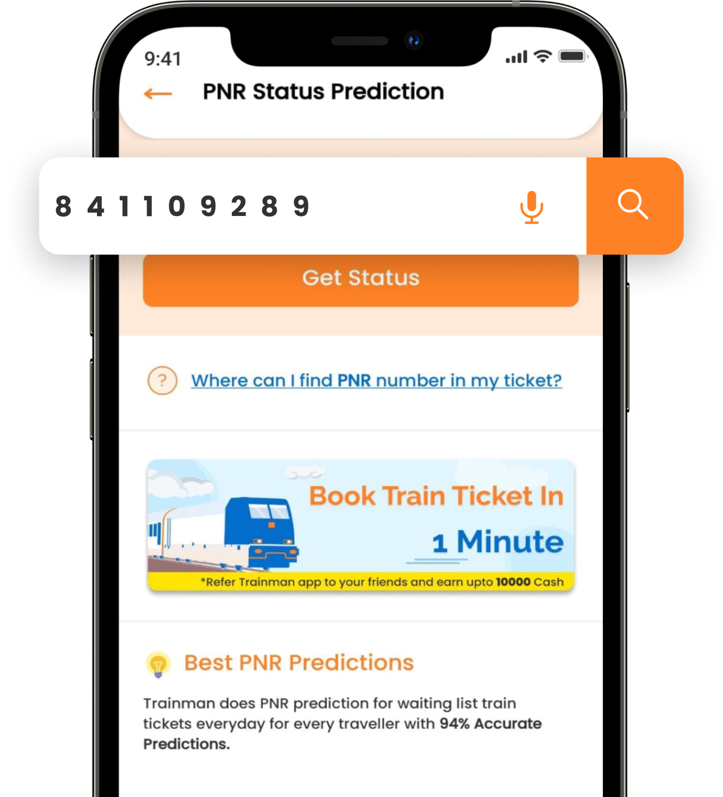 pnr check prediction