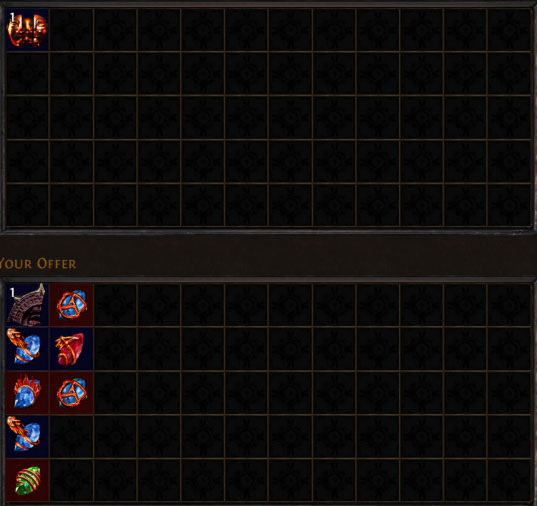 poe vendor recipe vaal orb