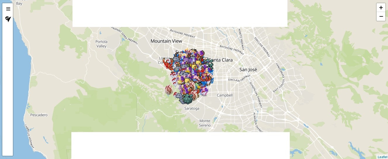 pokemon go gym map live