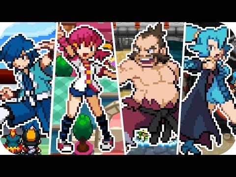 pokemon heart gold soul silver gym leaders