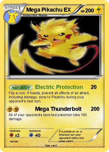 pokemon mega pikachu