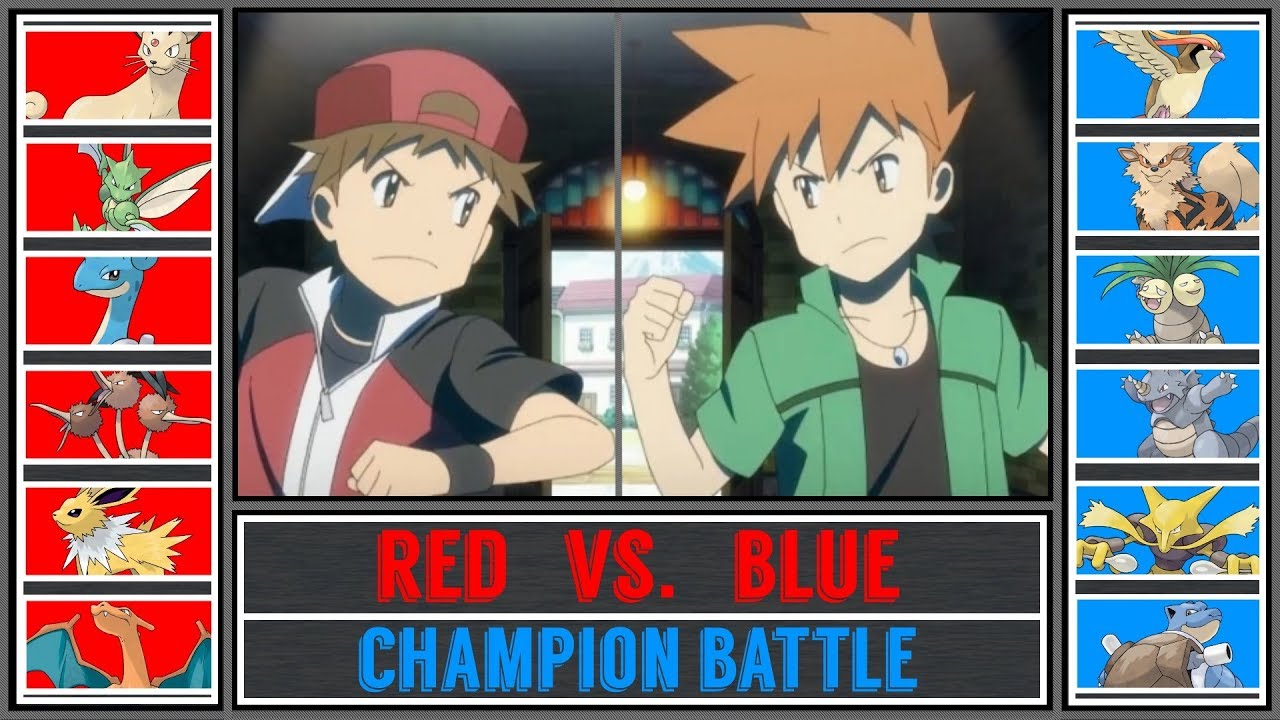 pokemon origins red vs blue