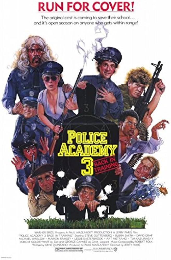 police academy movie poster