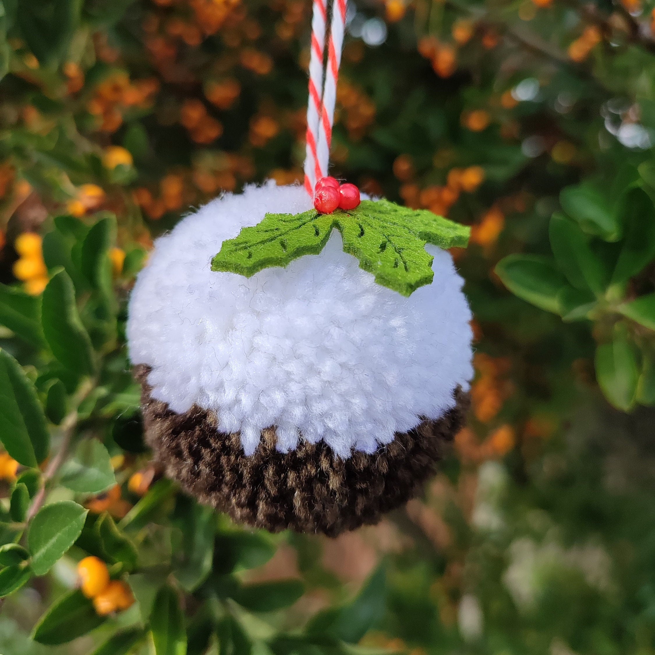 pom pom christmas decorations