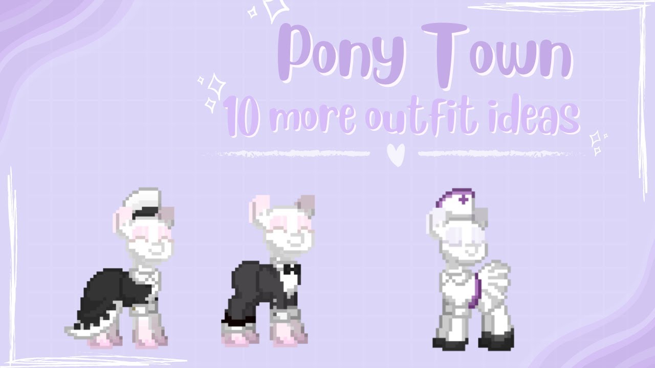 pony town outfits