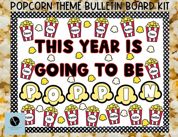 popcorn bulletin board