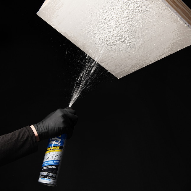 popcorn ceiling spray lowes