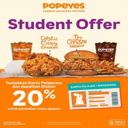 popeyes discount code