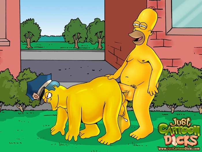 porn simpsons gay