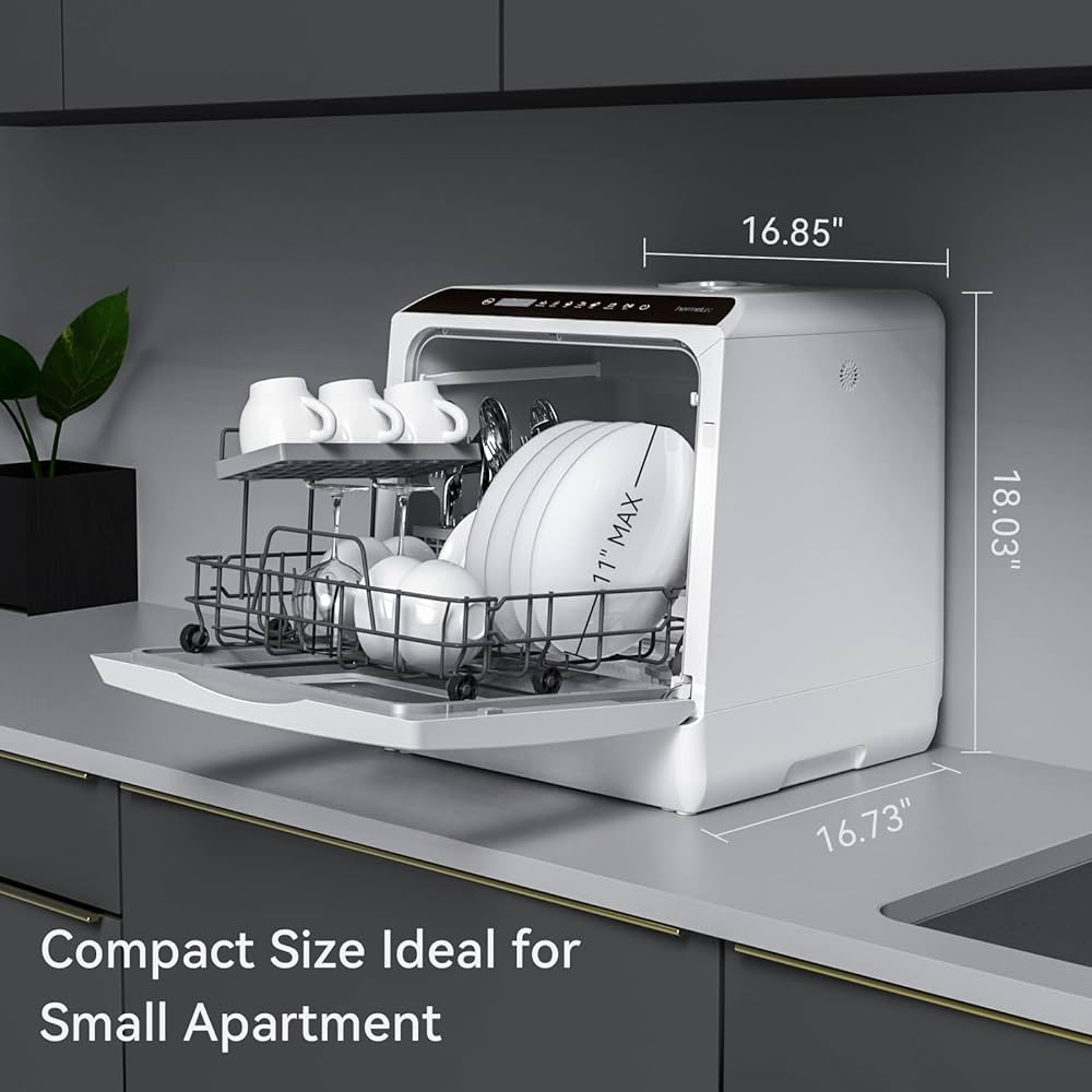 portable apartment dishwasher