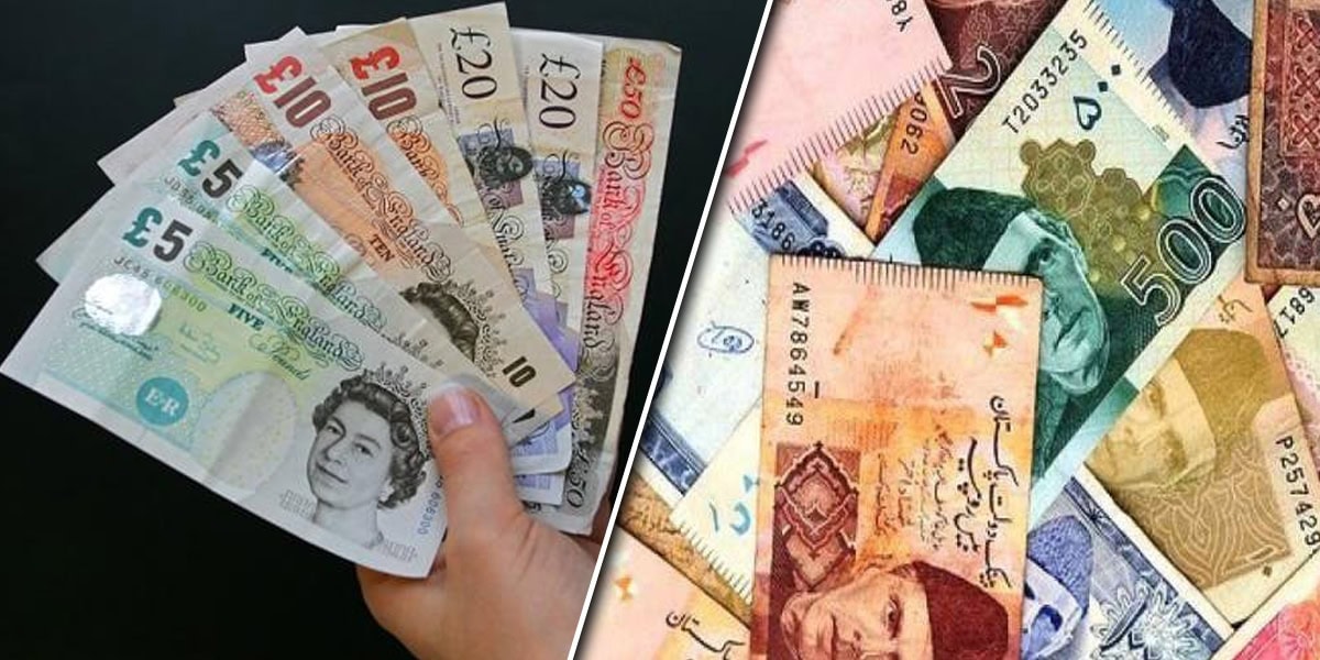 pound sterling to pakistani rupee