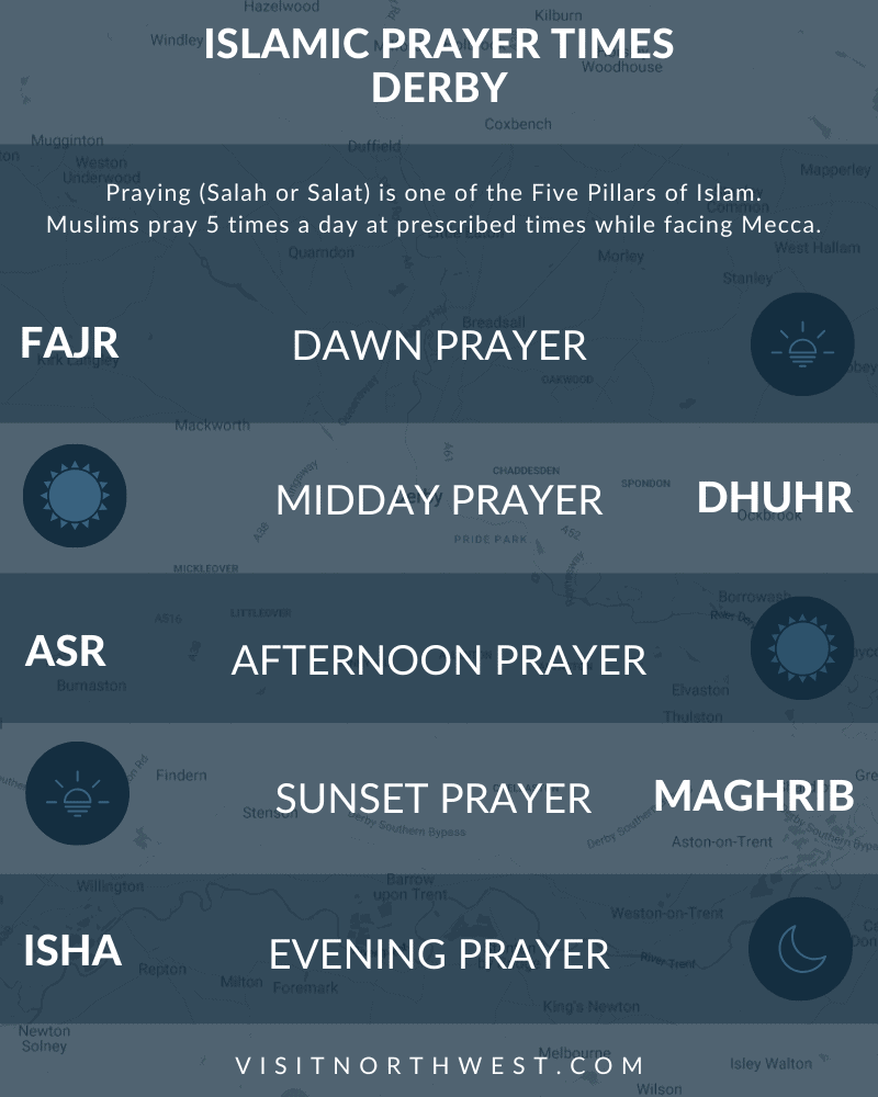 prayer times derby 2023