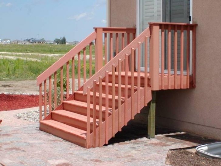 pre built outdoor stairs