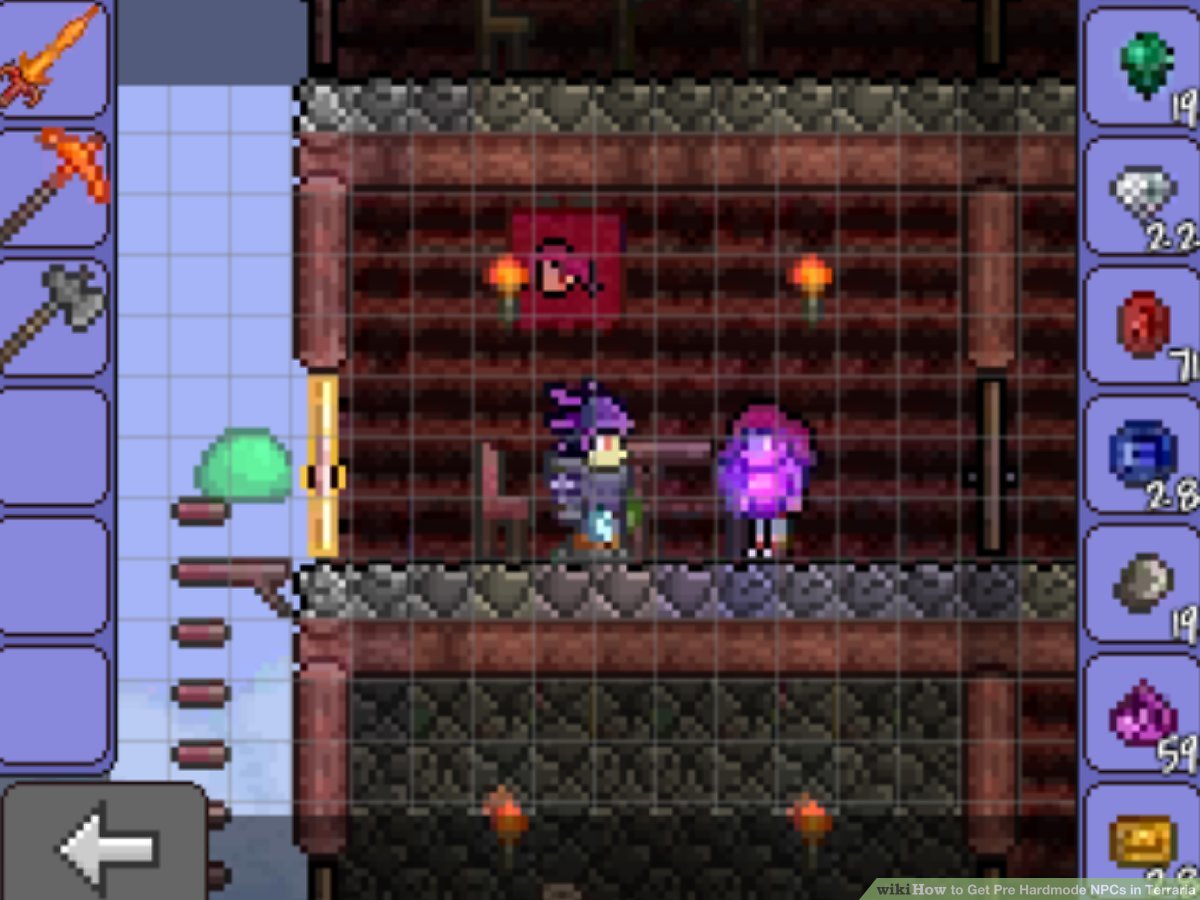 pre hardmode npcs